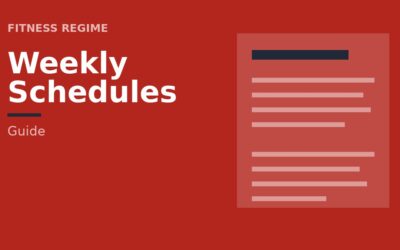Weekly Workout Schedules That Fit the Guidelines